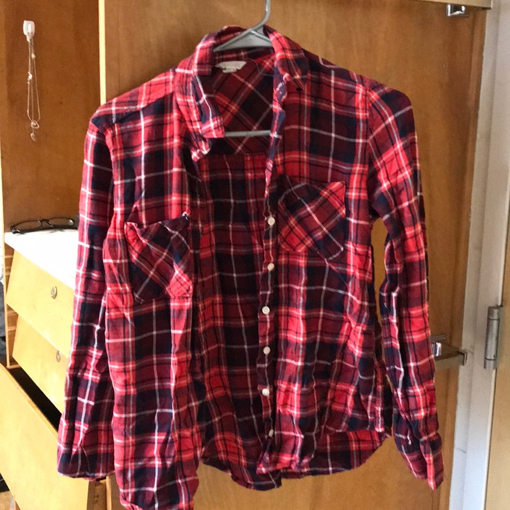 Red black flannel